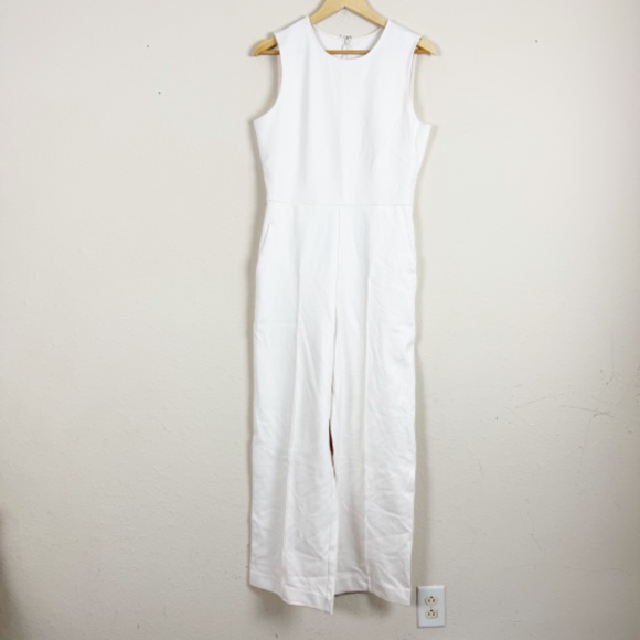 Everlane The Dream Bone Jumpsuit Size Medium - Picture 1 of 6